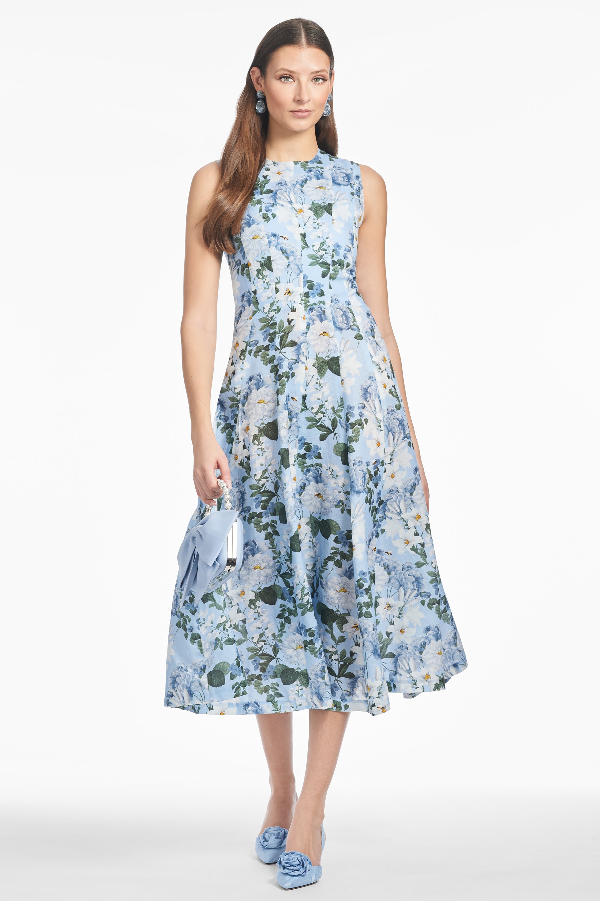 MARIPOSA DRESS - DELFT PETALS