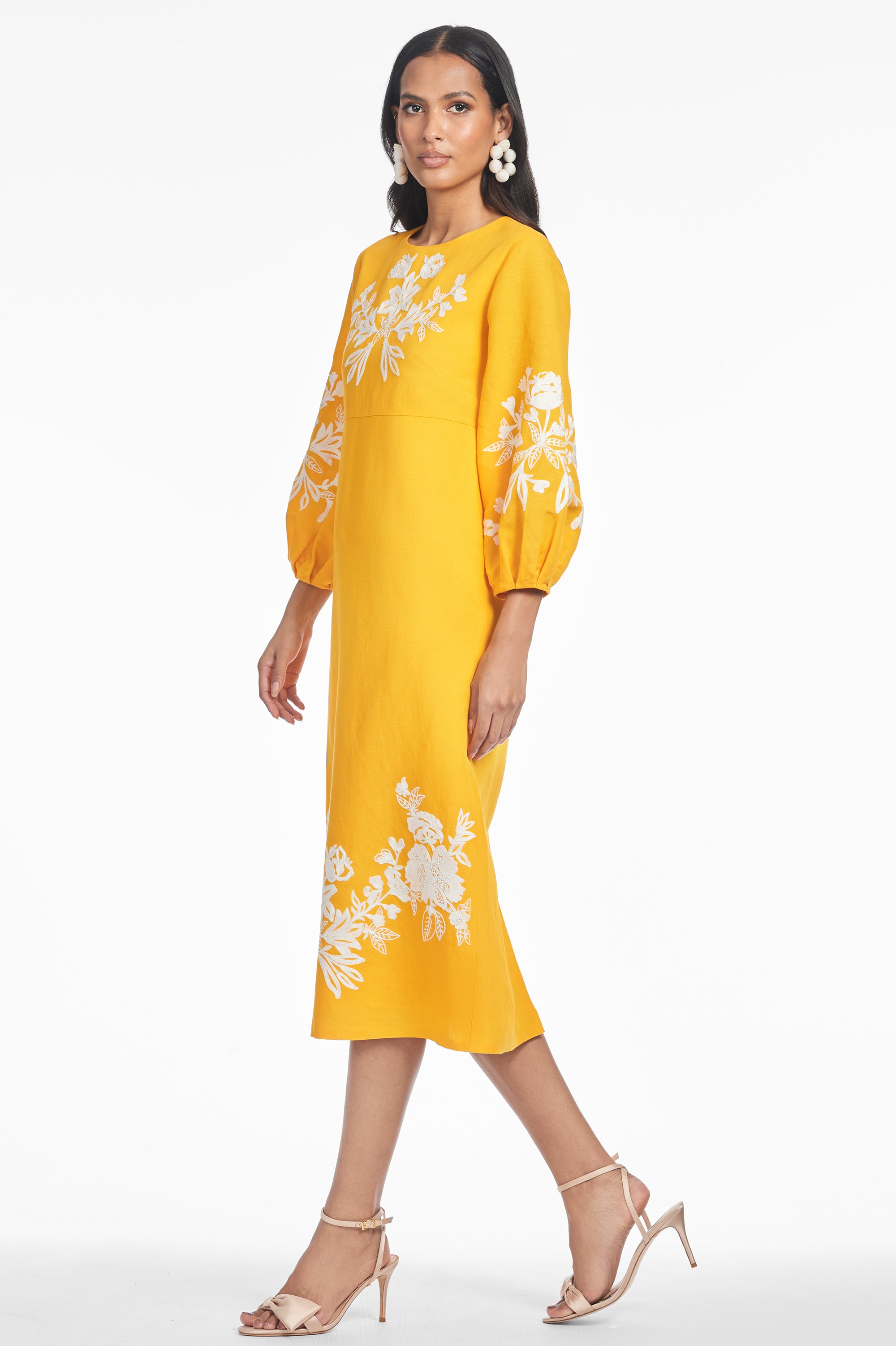 AMAIRA DRESS - MARIGOLD