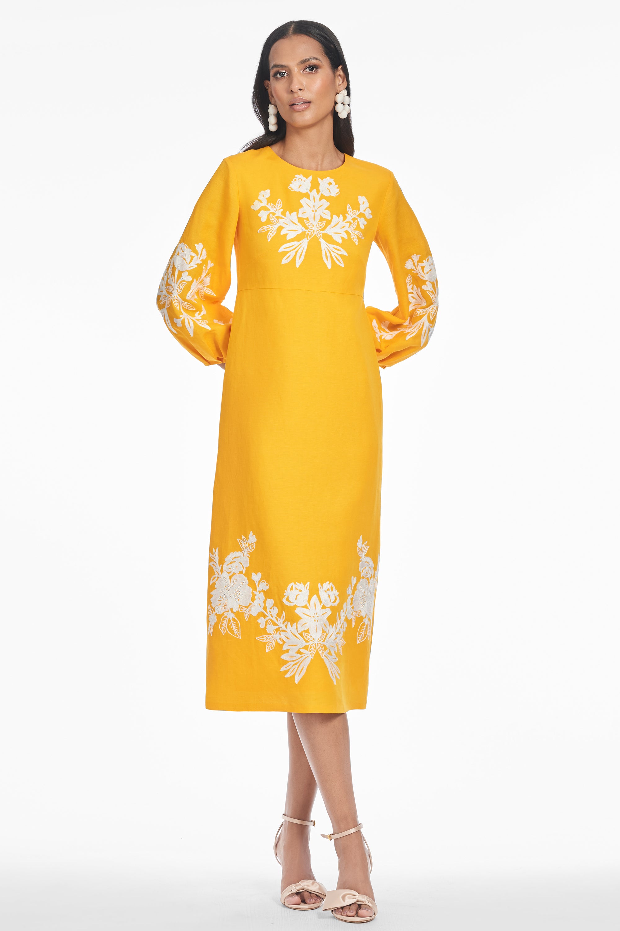 AMAIRA DRESS - MARIGOLD