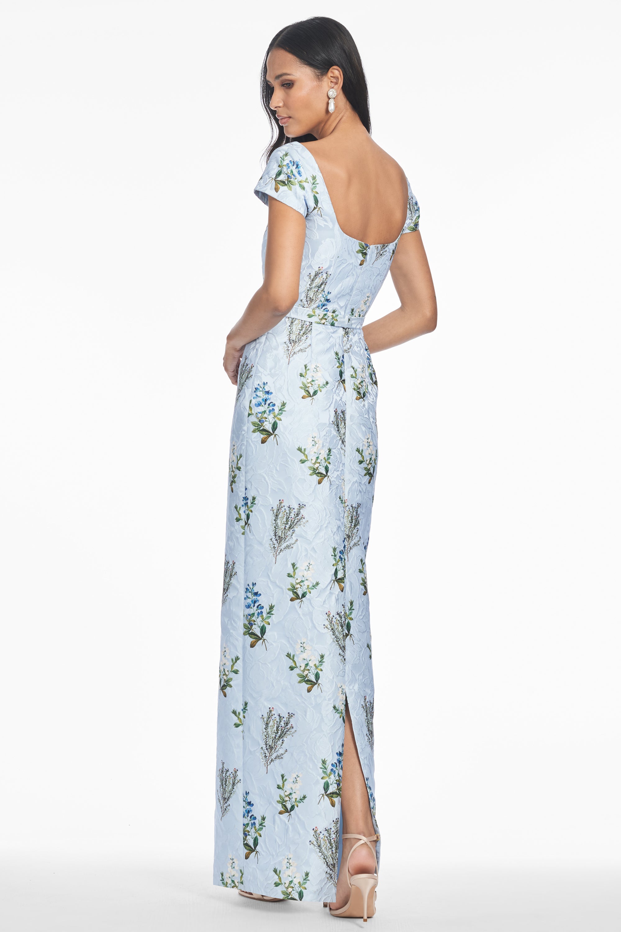 GRACE GOWN - CLOUD BLUE PANICLE