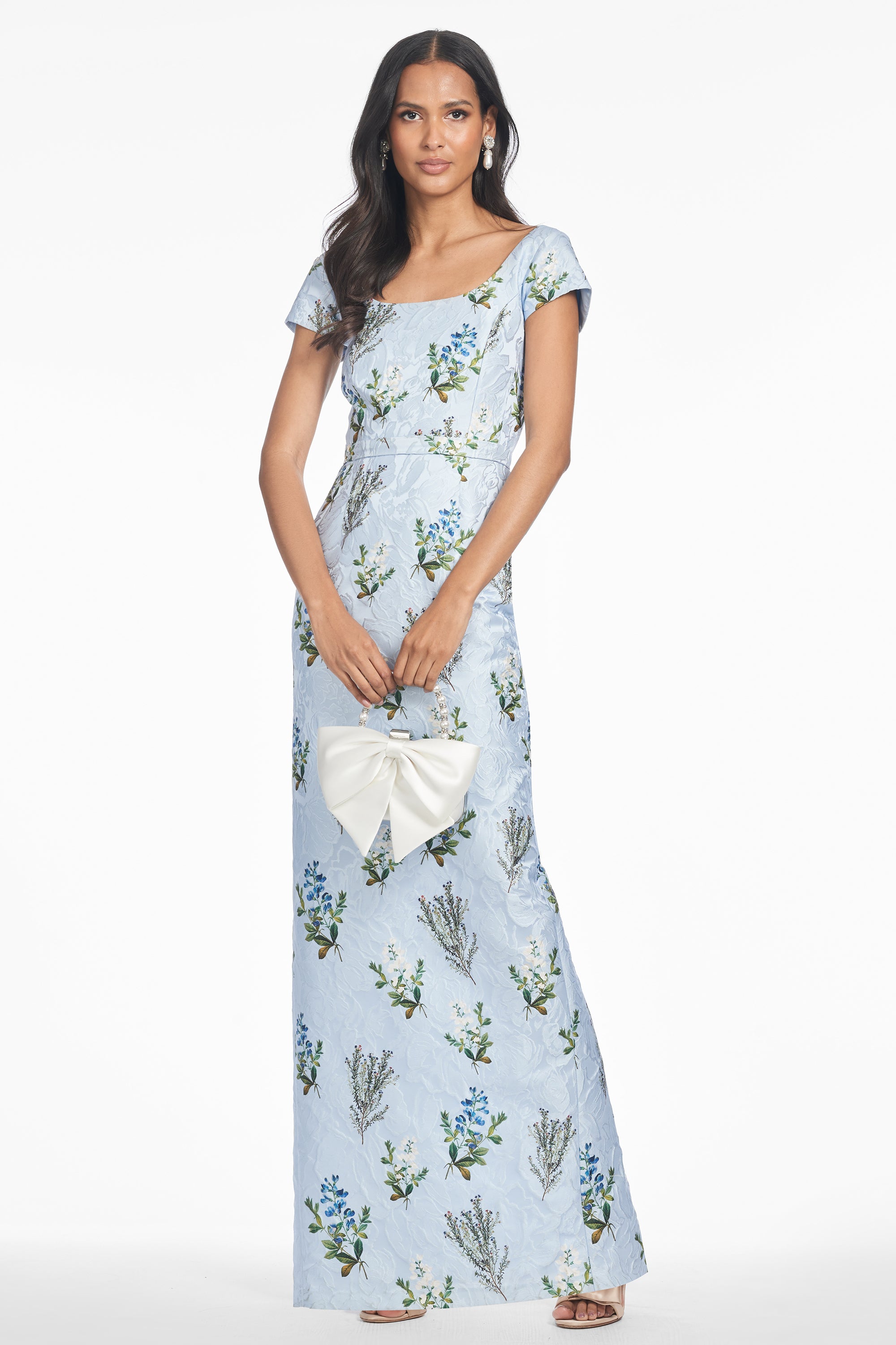 GRACE GOWN - CLOUD BLUE PANICLE