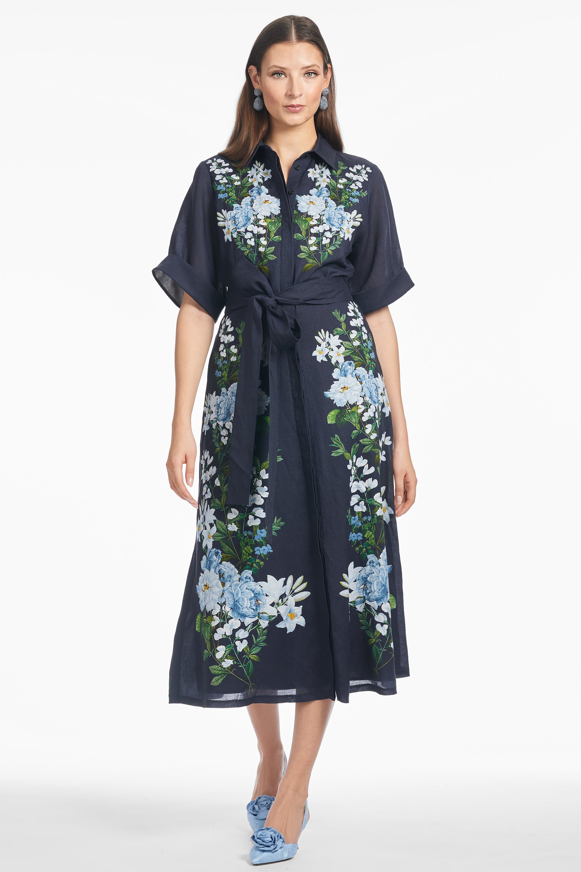 JOY DRESS - MIDNIGHT GARDEN