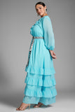 Venus Gown - Blue Topaz - Final Sale