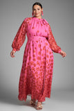 Vera Gown - Rose/Vermillion