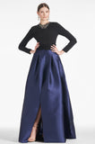 Victoria Gown - Black/Navy - Final Sale