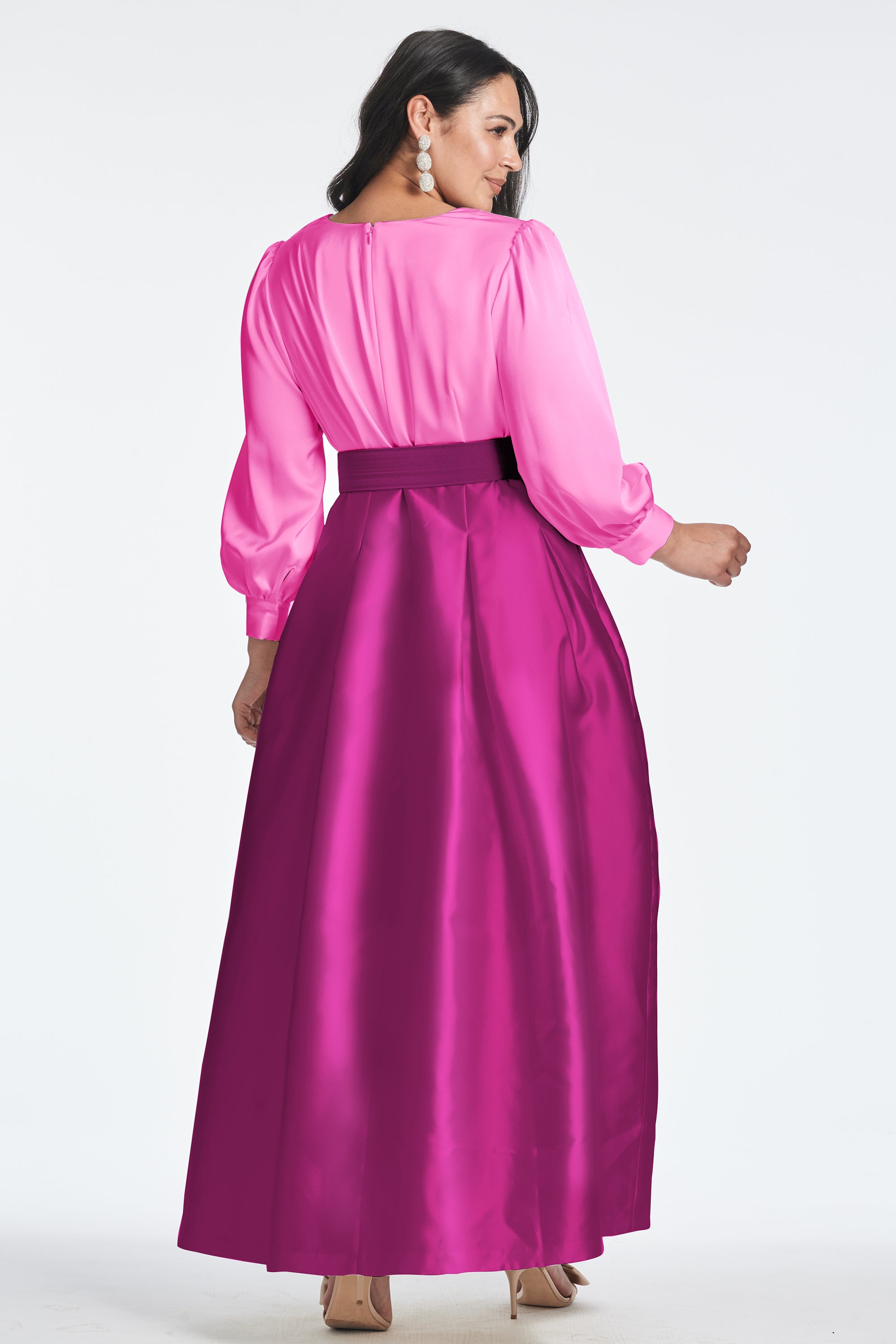 Zoe Gown - Pink/Magenta