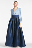 Zoe Gown - Slate/Navy