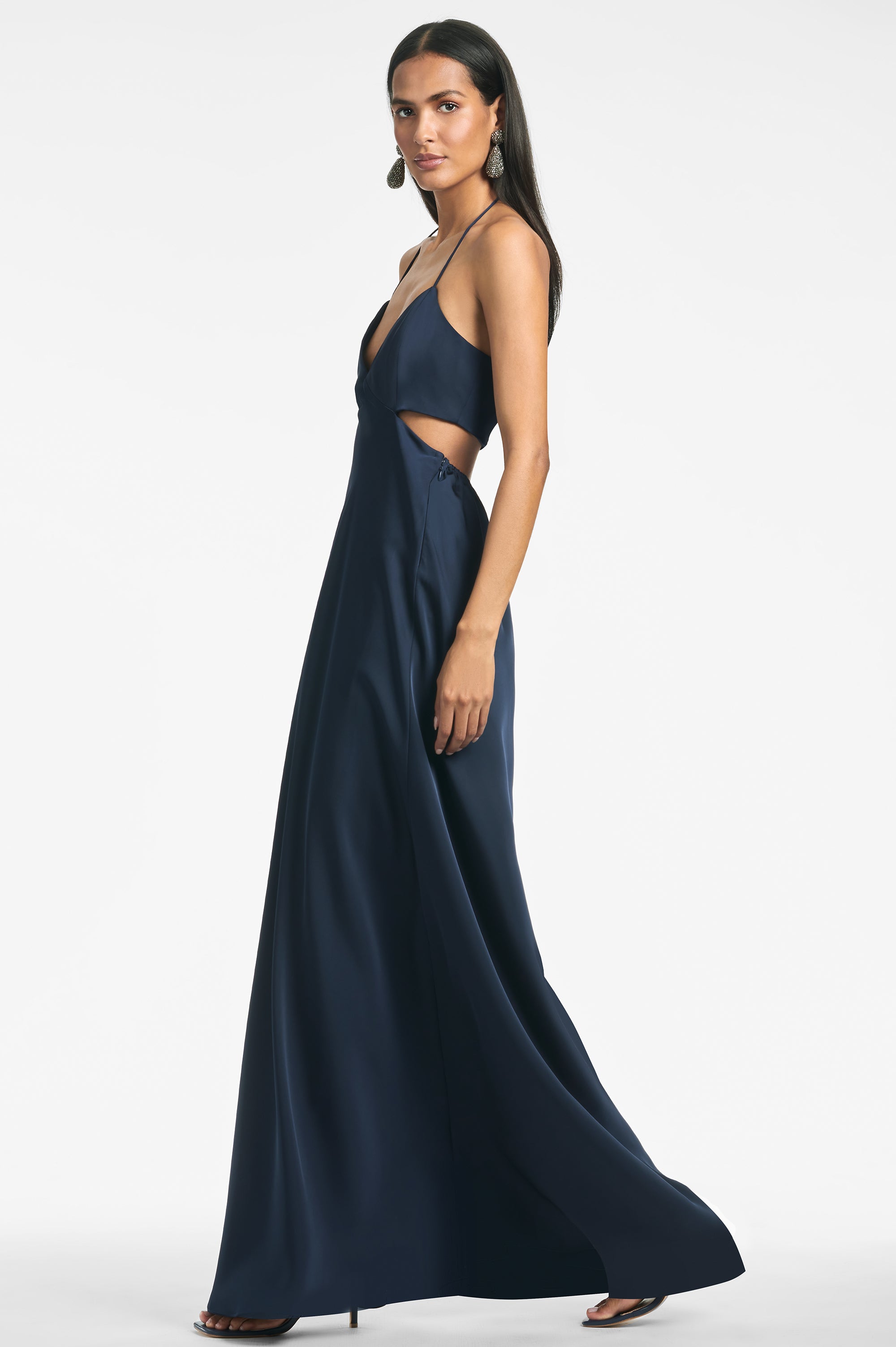 Alexandra Gown - Navy - Final Sale