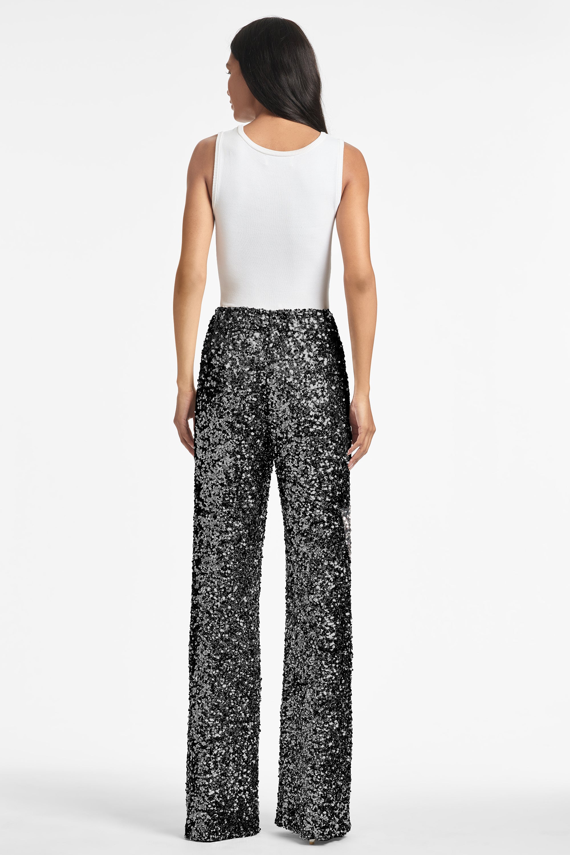 Alli Pant - Black Sequins