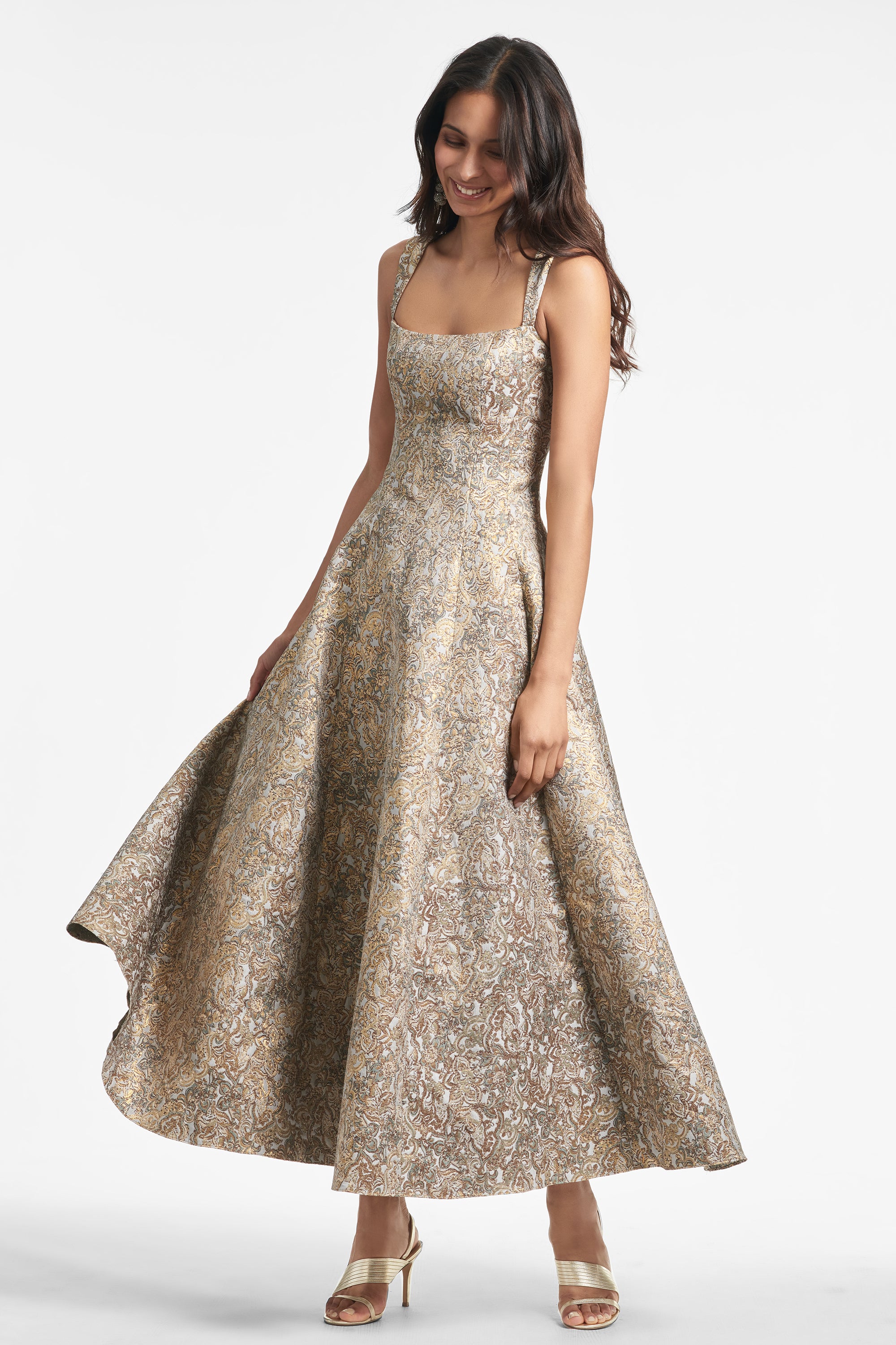 Audrey Gown - Gilded Floral