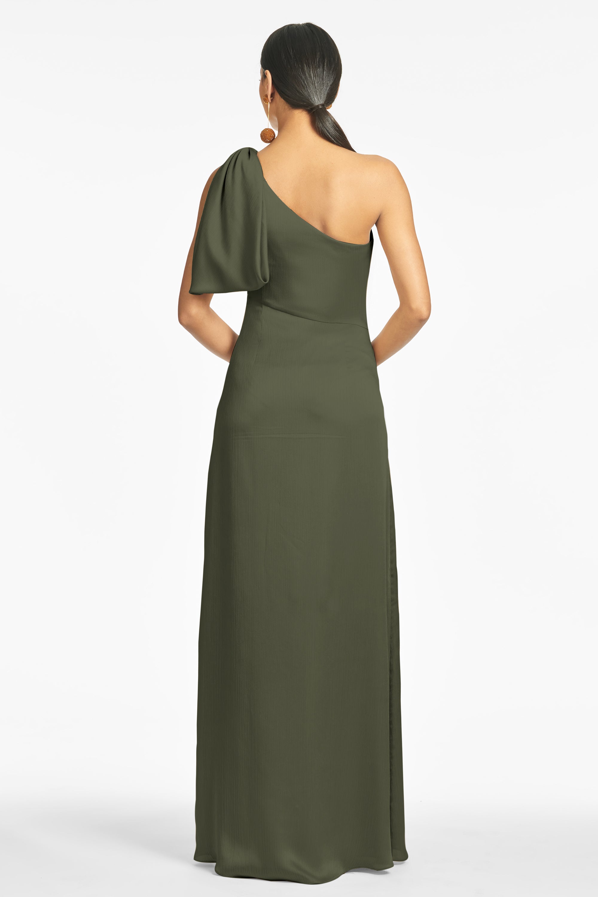 Chelsea Gown - Moss Green - Final Sale