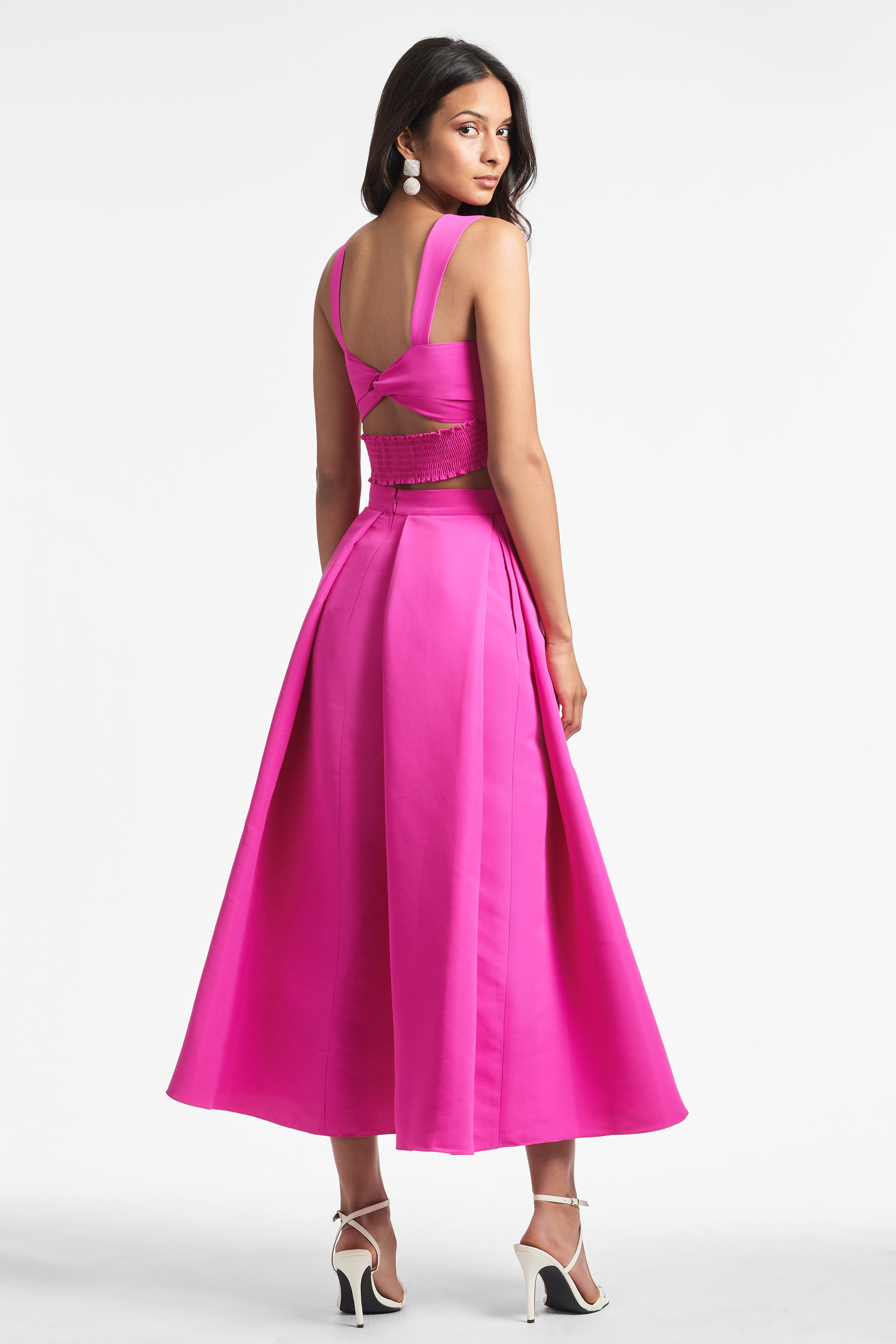 Leighton Skirt in Cerise - Sachin & Babi