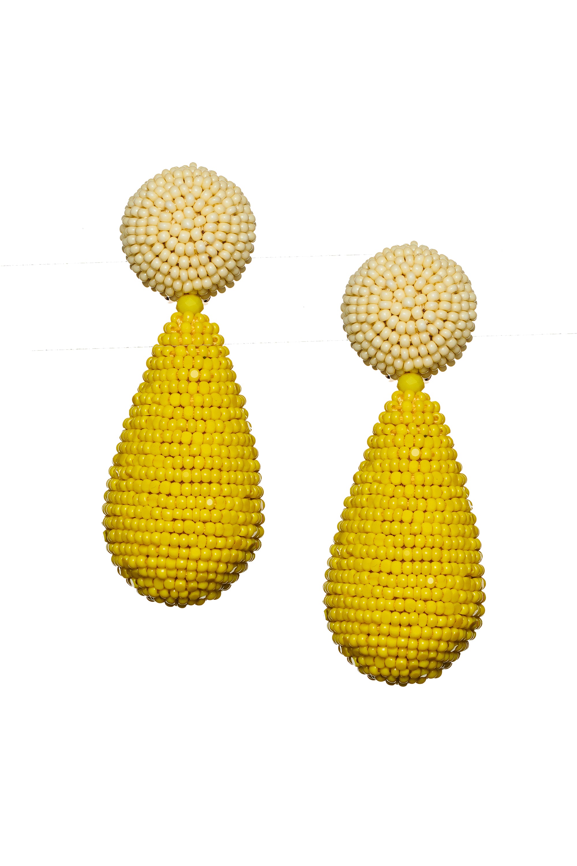 Alena Earrings - Smooth Beads