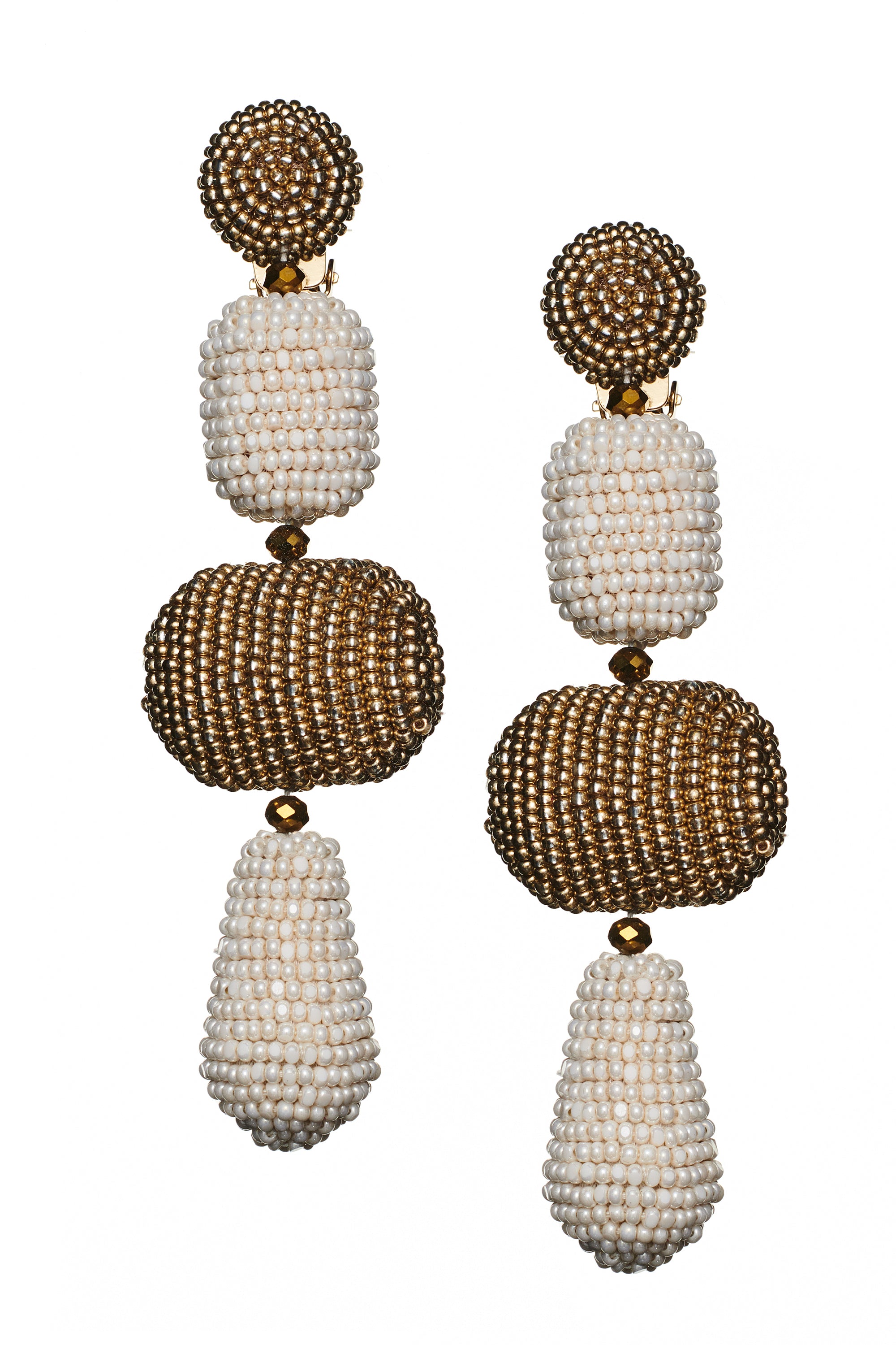 Josephine Earrings - Smooth Beads