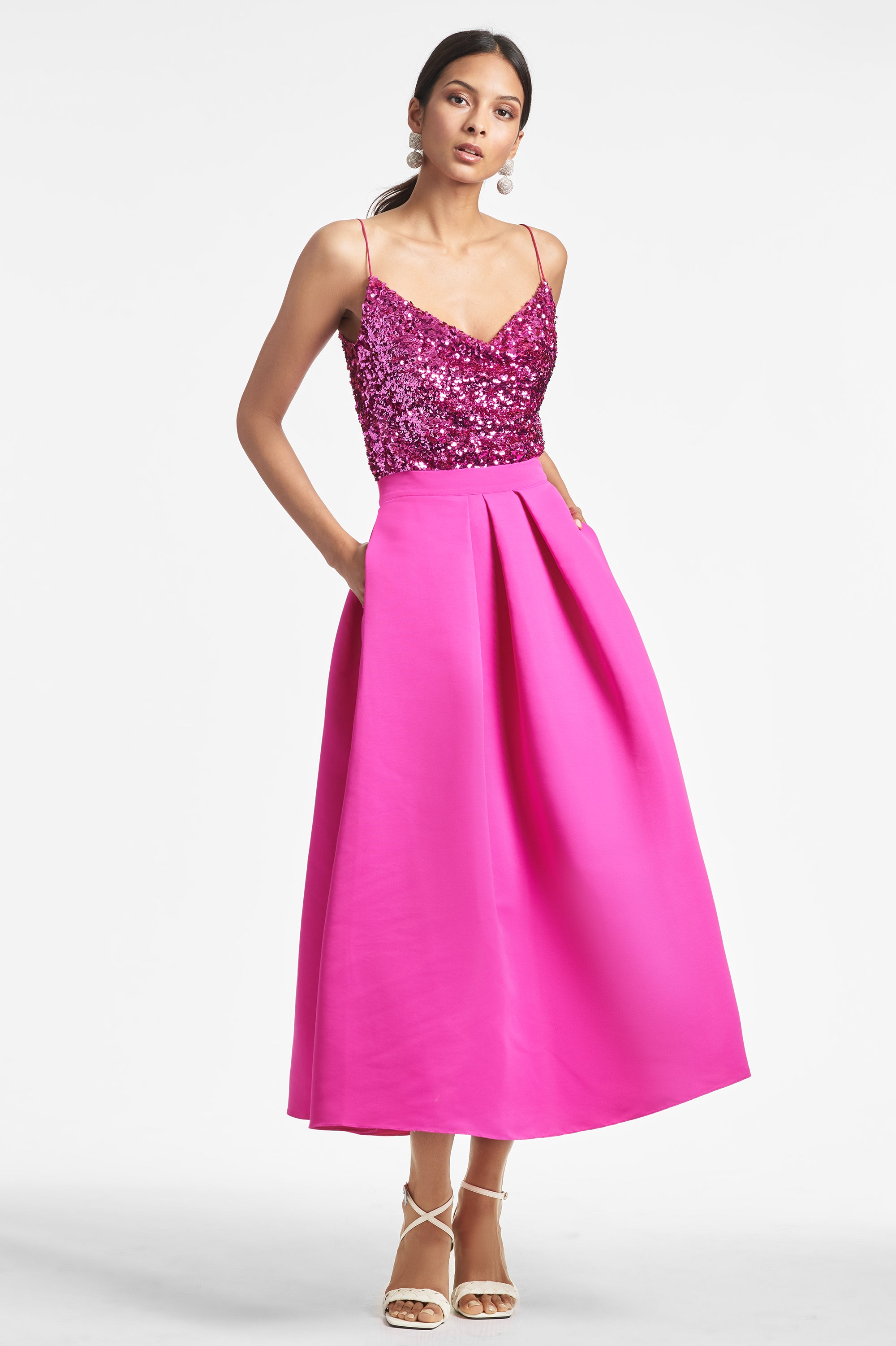 Leighton Skirt - Cerise