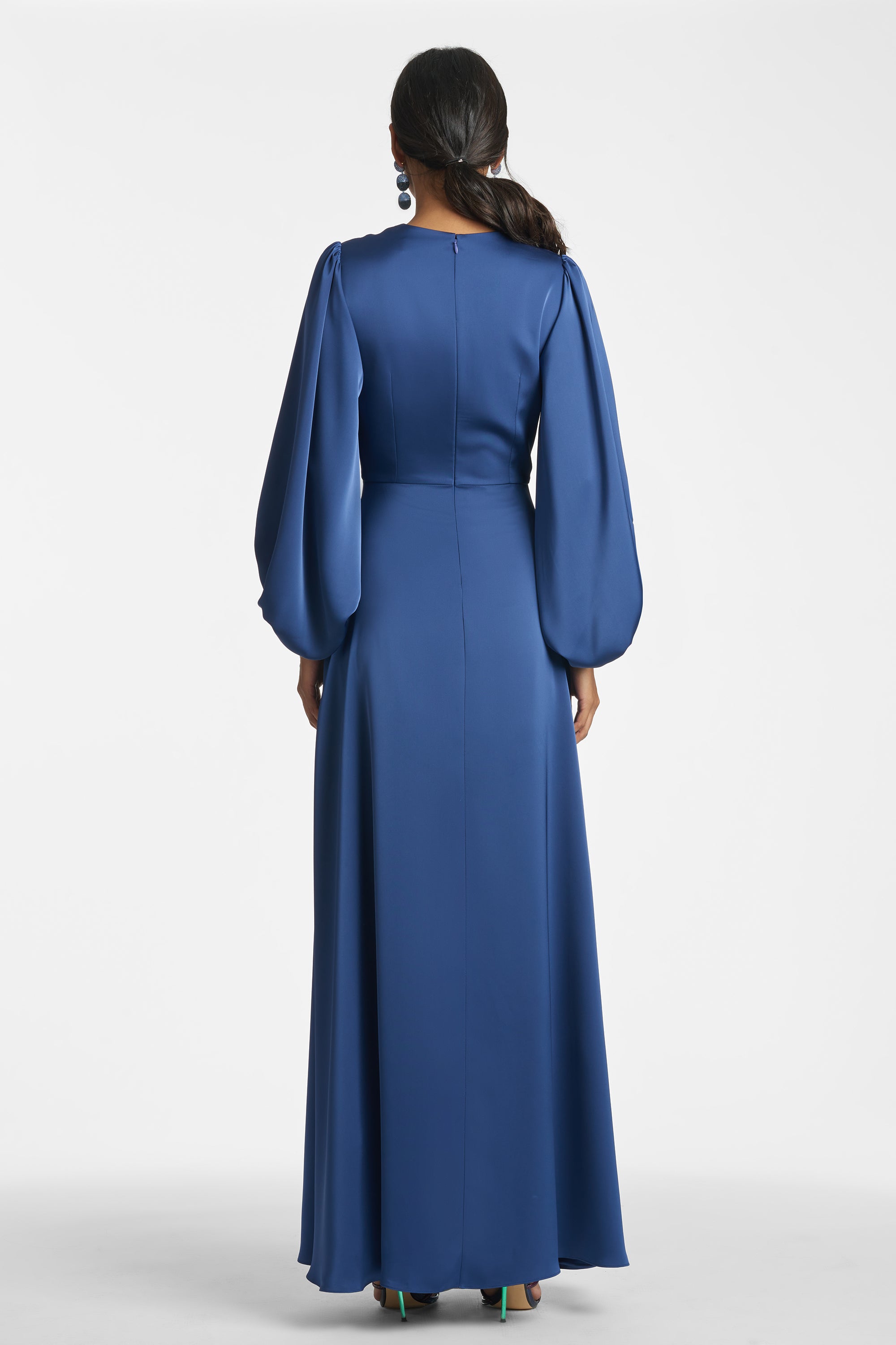 Jenny Gown - Washed Indigo - Final Sale