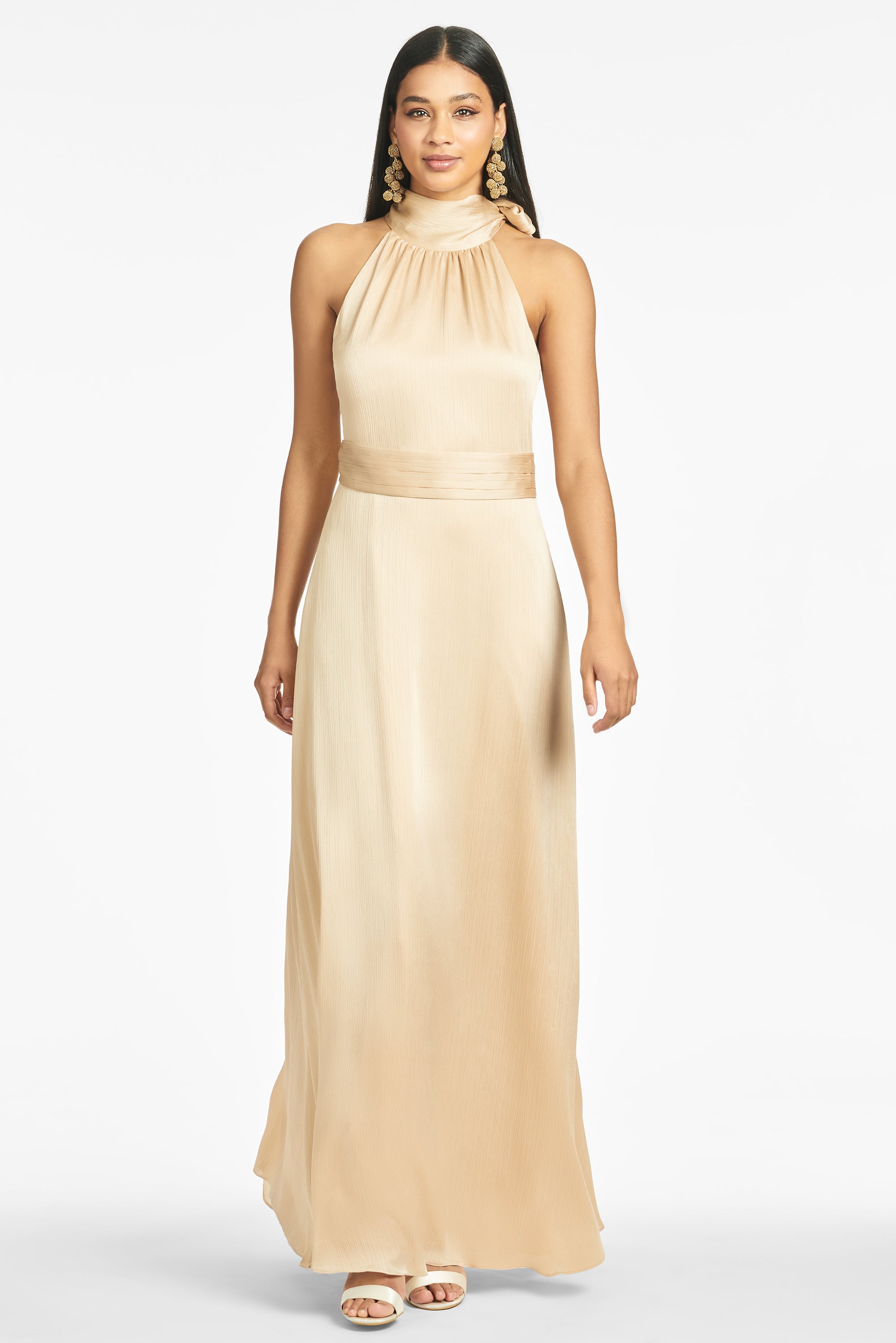 Kayla Gown - Champagne - Final Sale