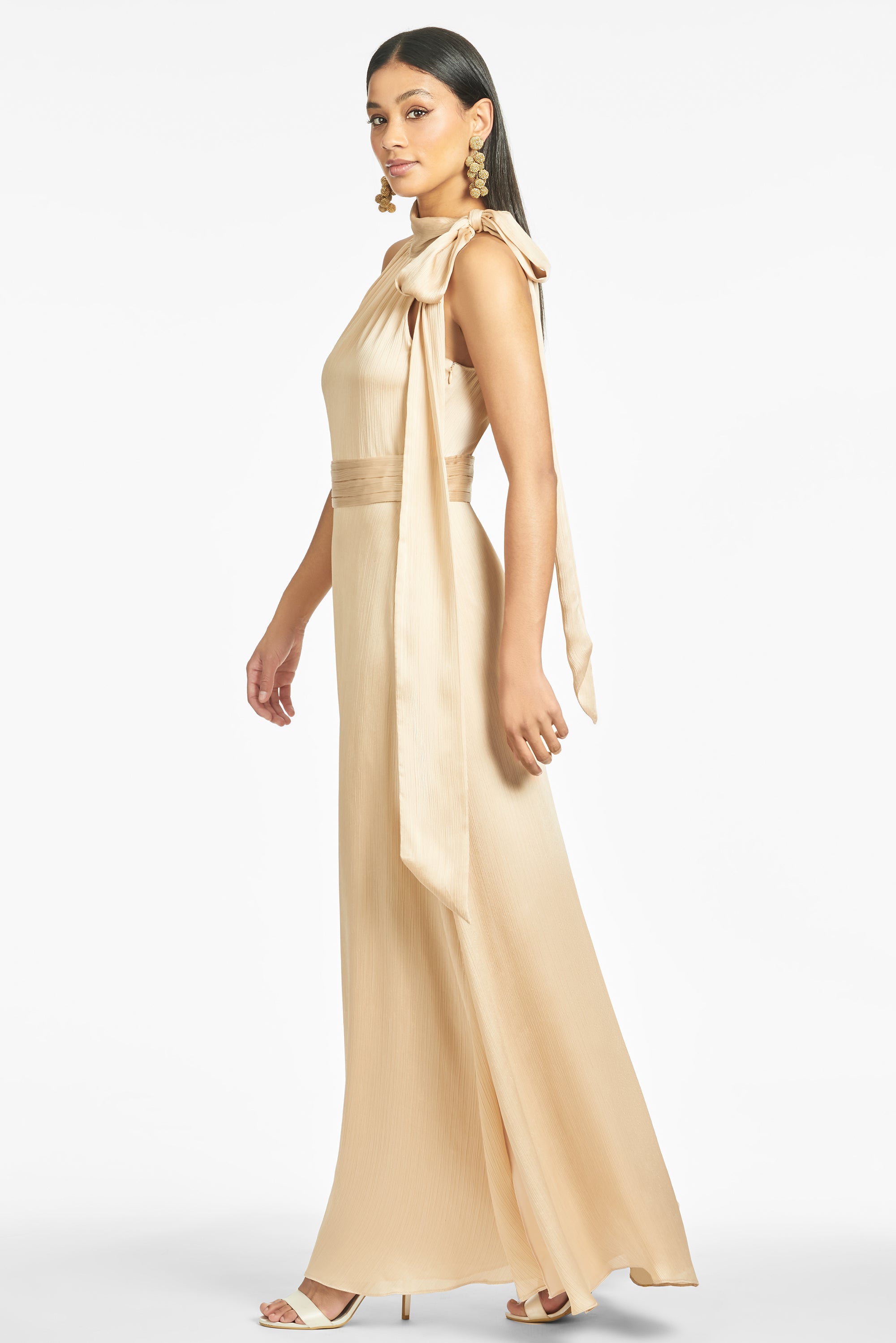 Kayla Gown - Champagne - Final Sale