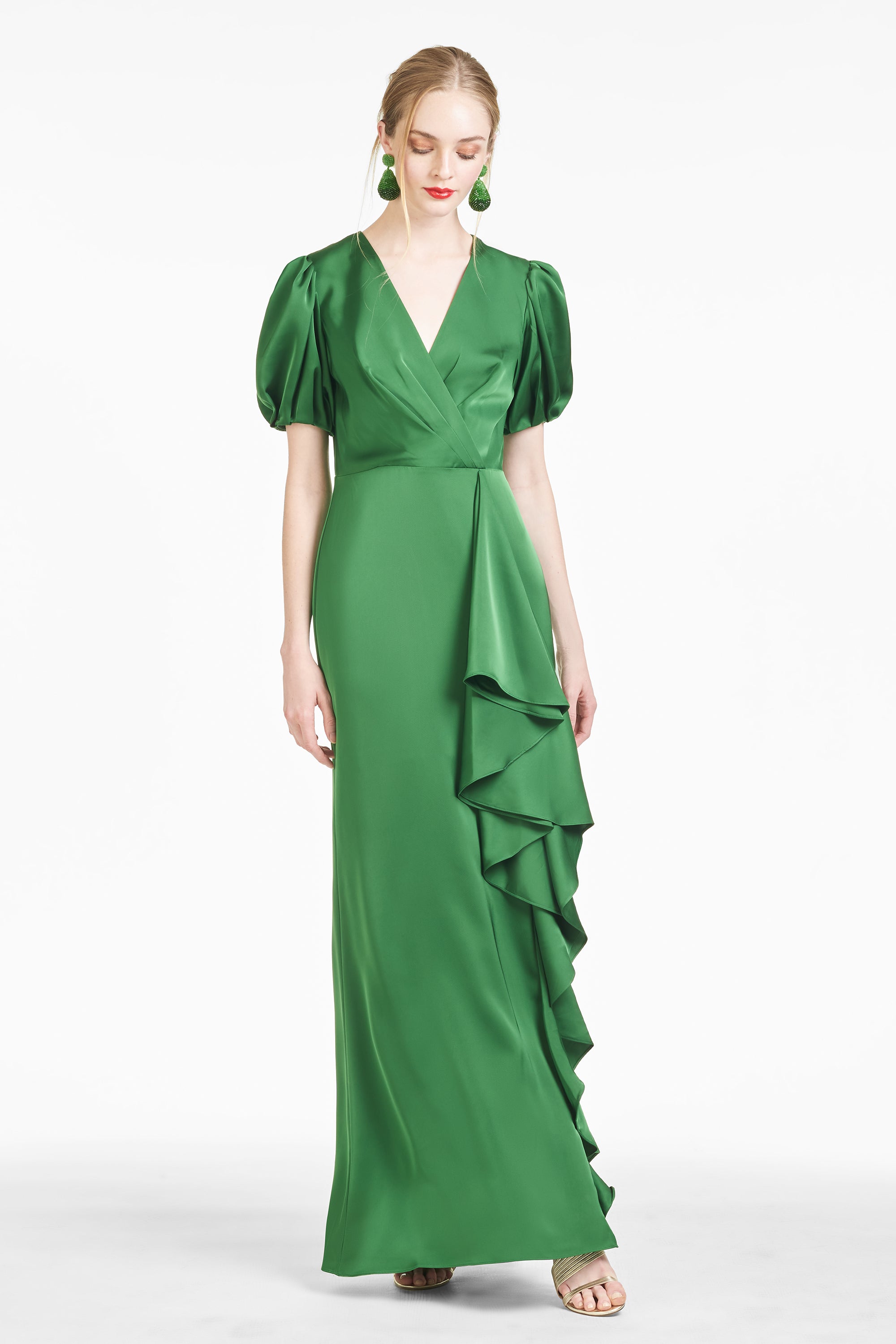 Mila Gown - Emerald