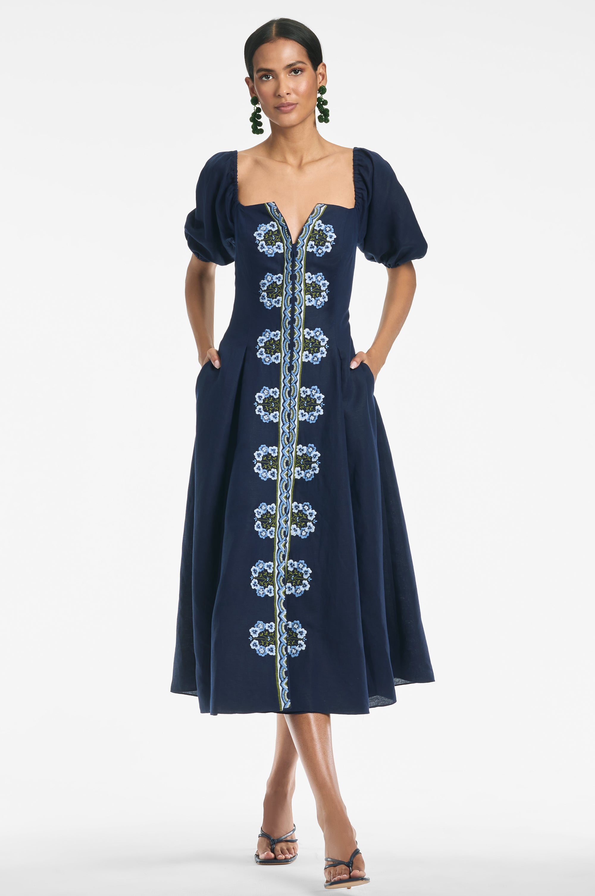 Shannon Dress - Navy - Final Sale