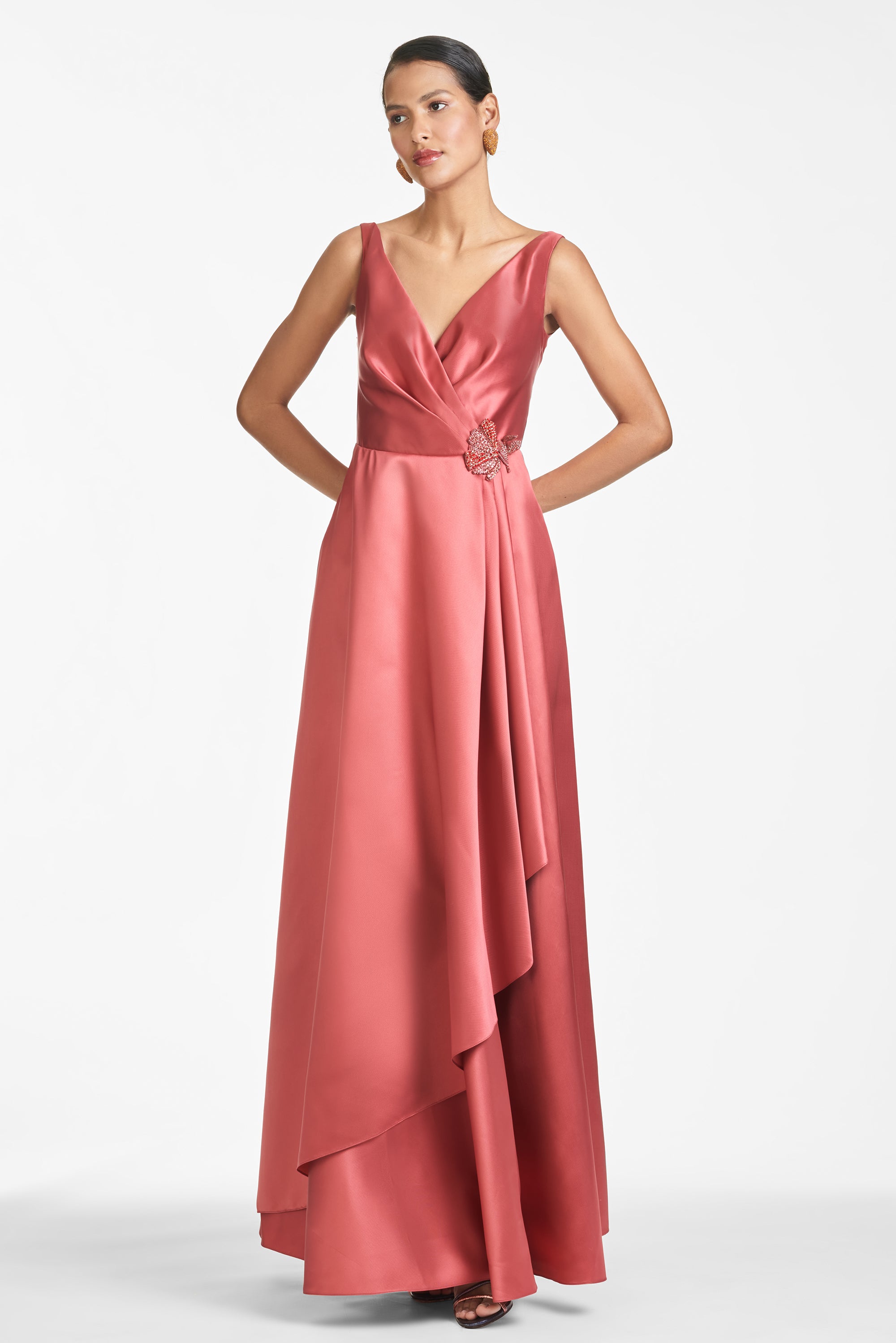 Jess Gown - Lipstick - Final Sale