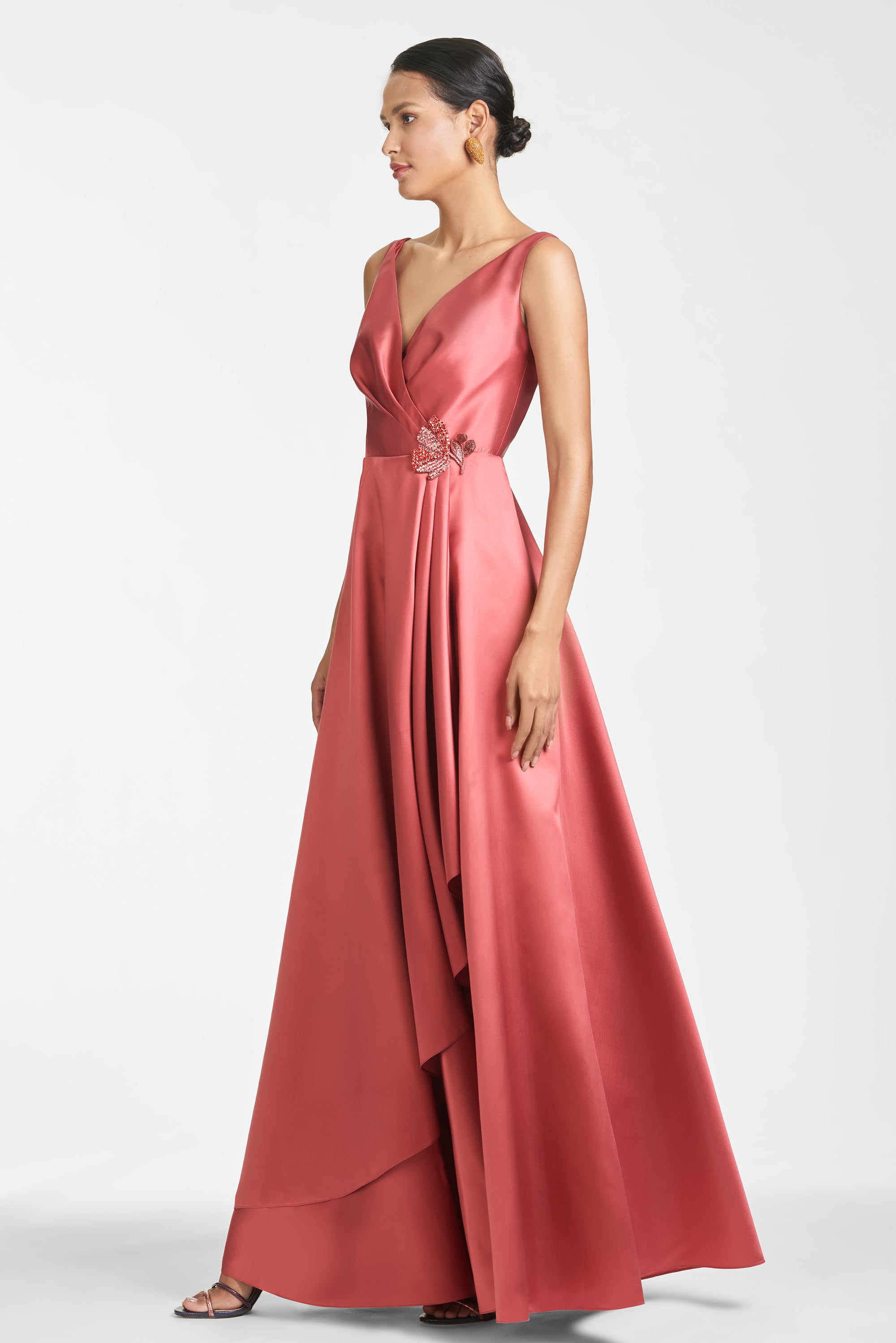 Jess Gown - Lipstick - Final Sale