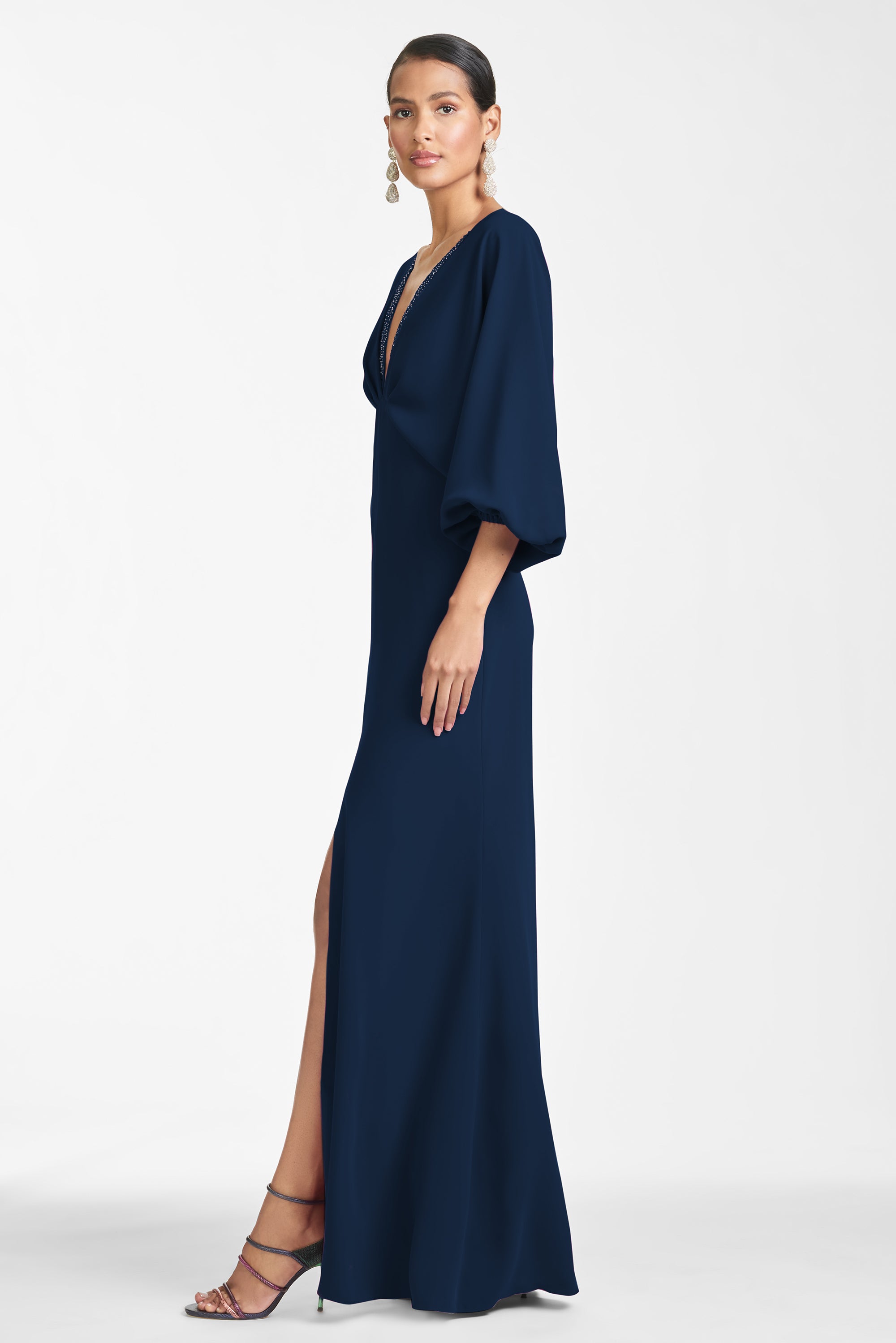 Gabby Gown - Navy - Final Sale